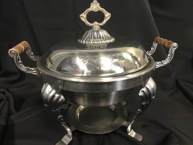 Rental store for 6 Qt Round Stainless Chaffer in St. Louis MO