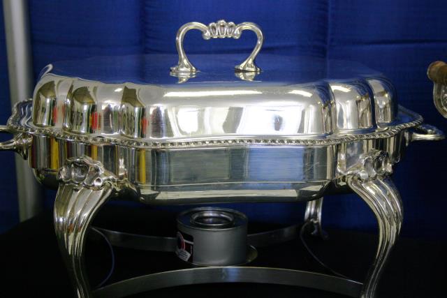 Rental store for 6 Qt Scalloped Silver Chaffer in St. Louis MO