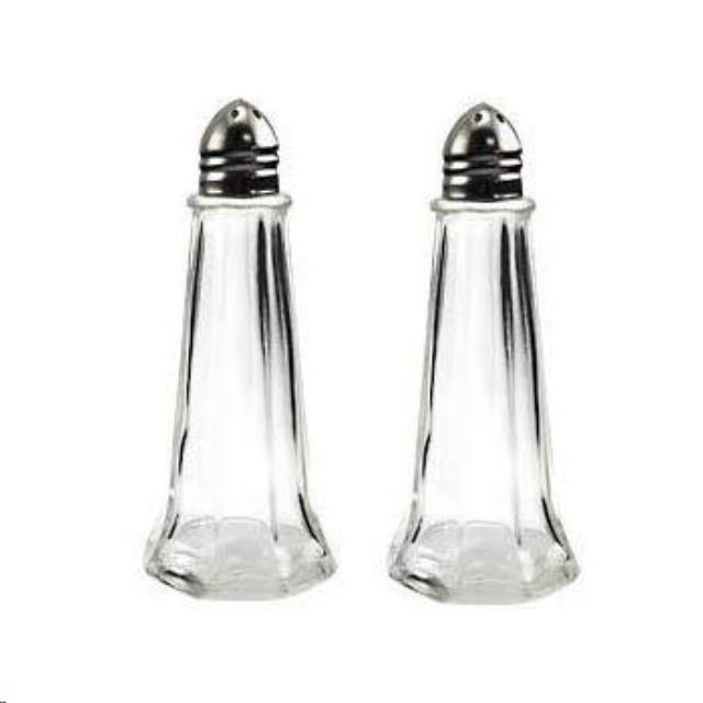 Rental store for Pair Glass Salt  Pepper Shaker in St. Louis MO