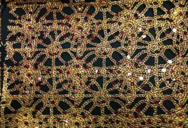 Rental store for Gold Metallic Braid Runner in St. Louis MO