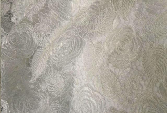 Rental store for White Lace Floral Runner in St. Louis MO