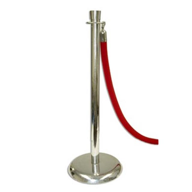 Rental store for Red Velour Rope - 8  section in St. Louis MO