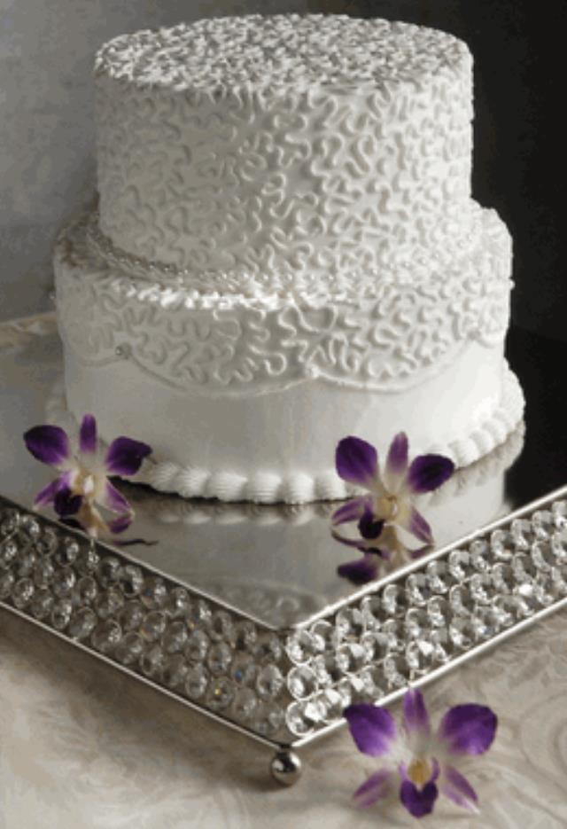 Rental store for 16  Square Deluxe Diamond Cake in St. Louis MO