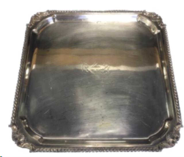 Rental store for Small Square Silver Tray in St. Louis MO