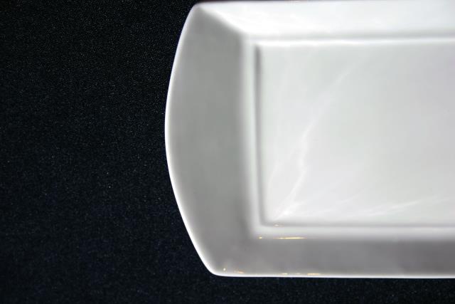 Rental store for White Rectangular China Plate in St. Louis MO