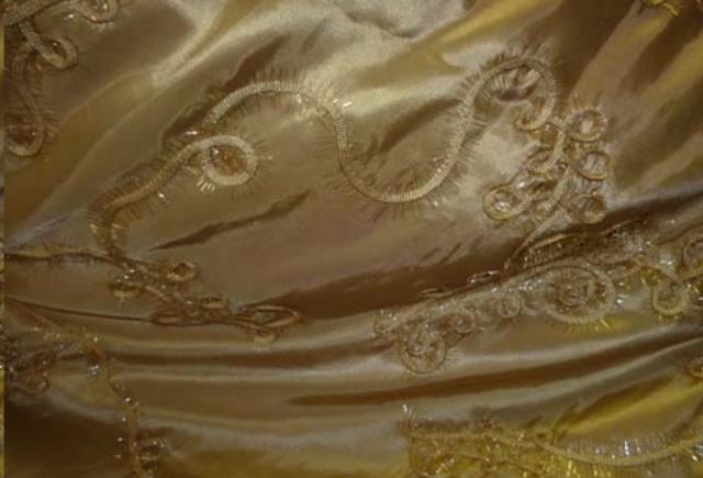 Rental store for Champagne Ribbon Fringe in St. Louis MO