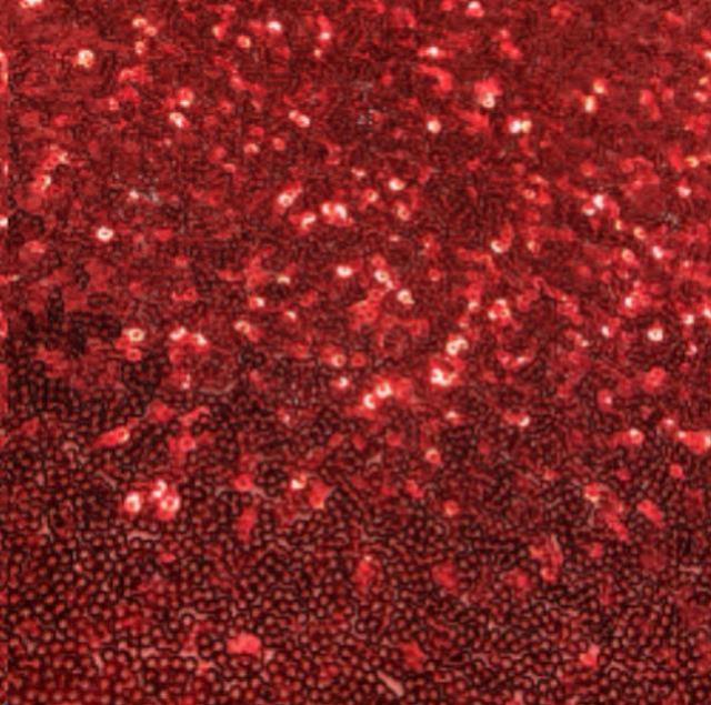Rental store for Red Sequin Drape - 14  Tall in St. Louis MO