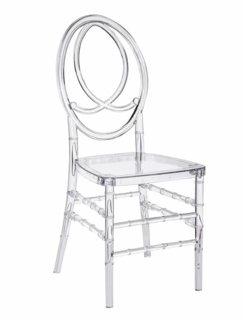 Rental store for Phoenix Clear Acrylic Chair in St. Louis MO